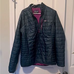 Patagonia womens XLNanopuff 1/4 Zip